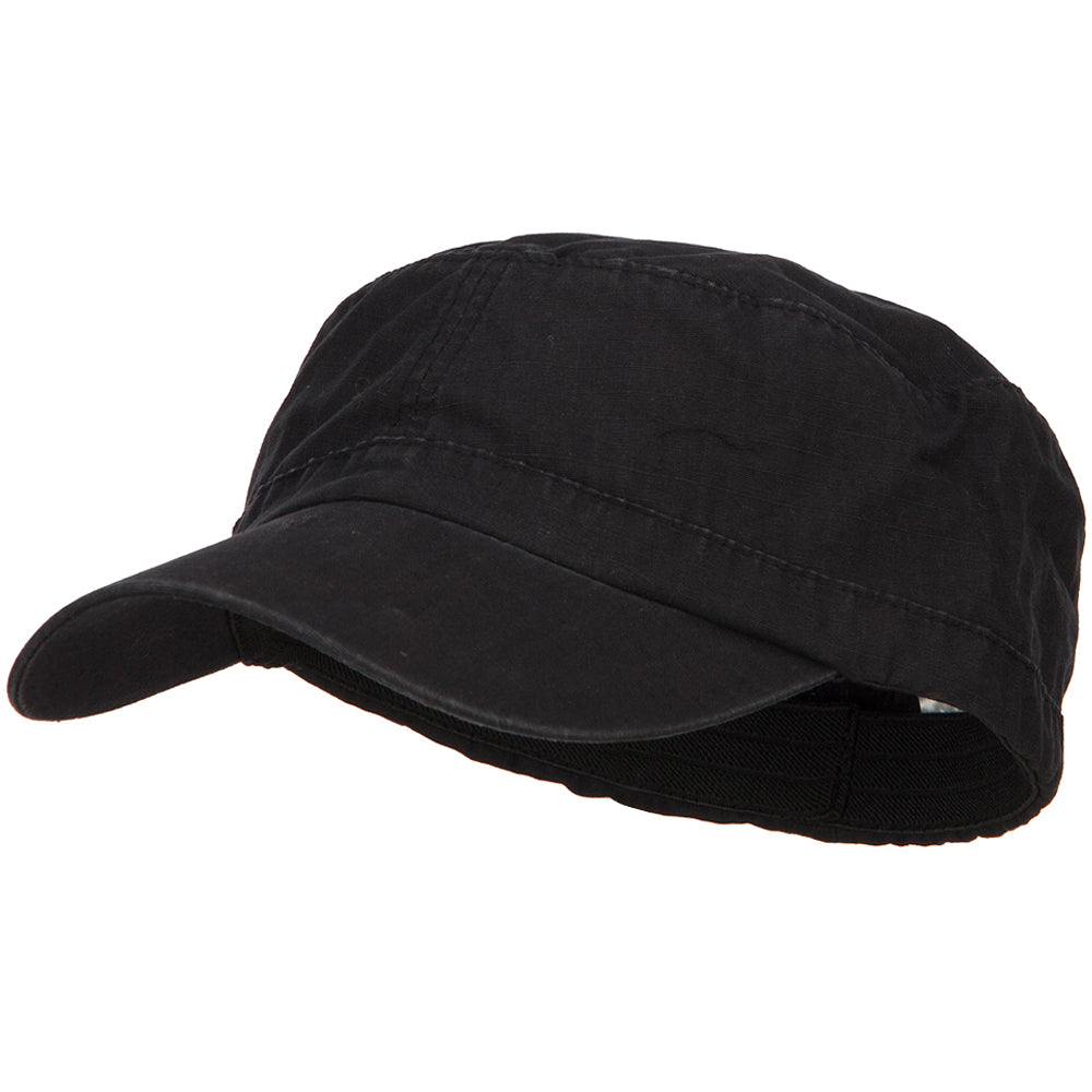 Big Size Fitted Ripstop Cotton Military Army Cap
