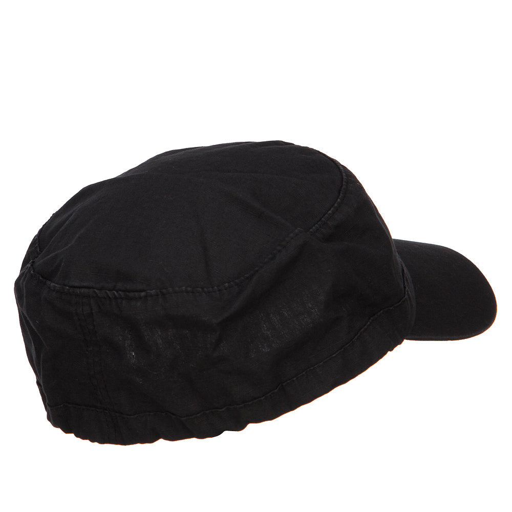 Big Size Fitted Ripstop Cotton Military Army Cap