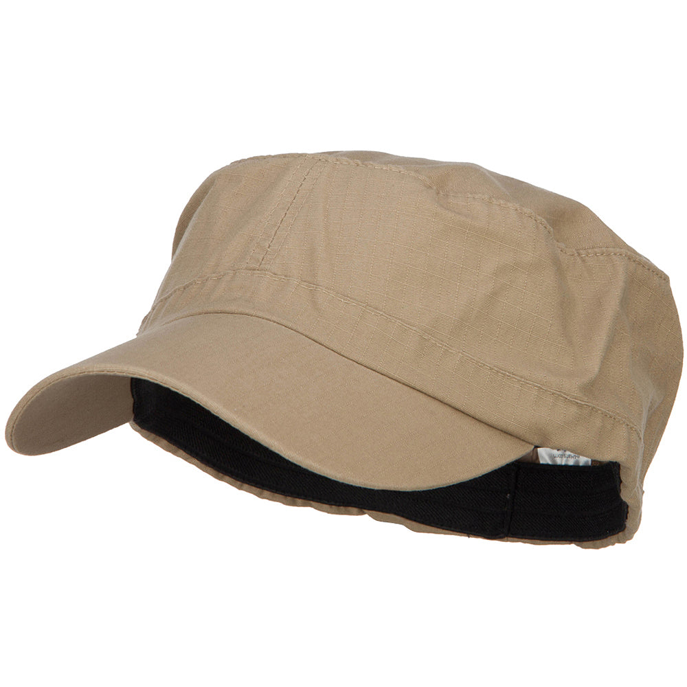 Big Size Fitted Ripstop Cotton Military Army Cap