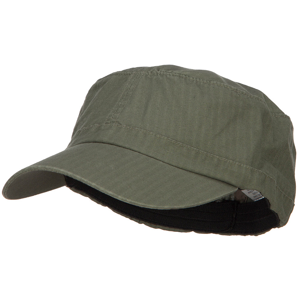 Big Size Fitted Ripstop Cotton Military Army Cap