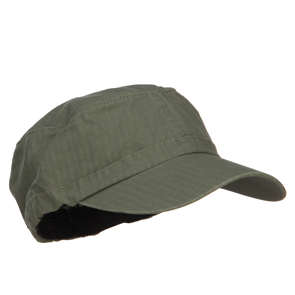 Big Size Fitted Ripstop Cotton Military Army Cap