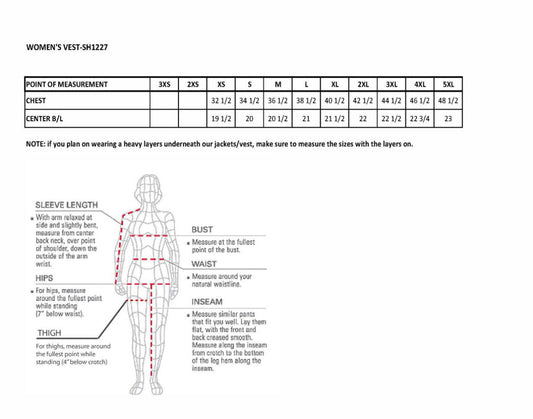 Milwaukee Leather SH1227 Women's Black Leather Classic Western Motorcycle Rider Vest- Front 4-Snap Button Closure