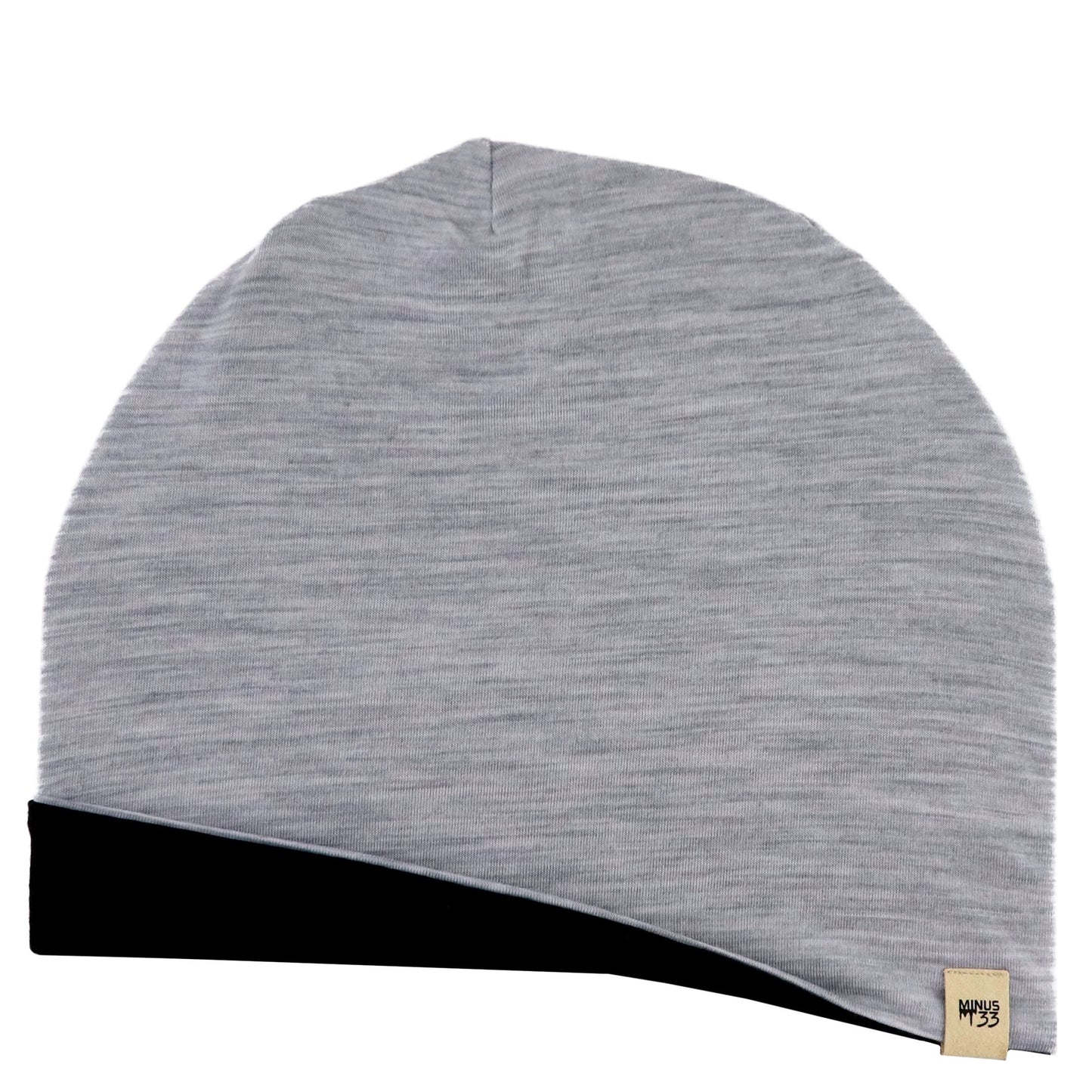 Microweight Reversible Wool Beanie - Woolverino