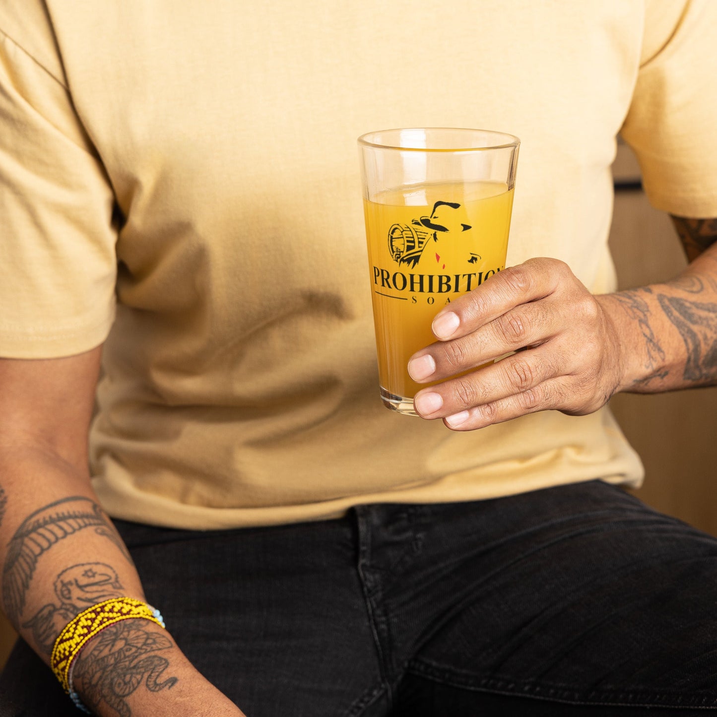Prohibition Soap Shaker Pint Glass