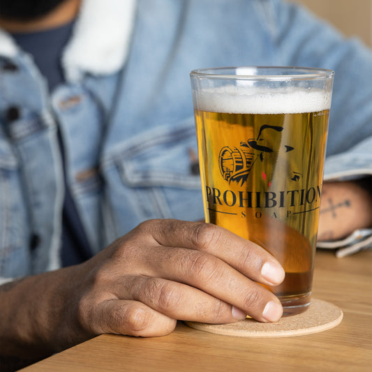 Prohibition Soap Shaker Pint Glass