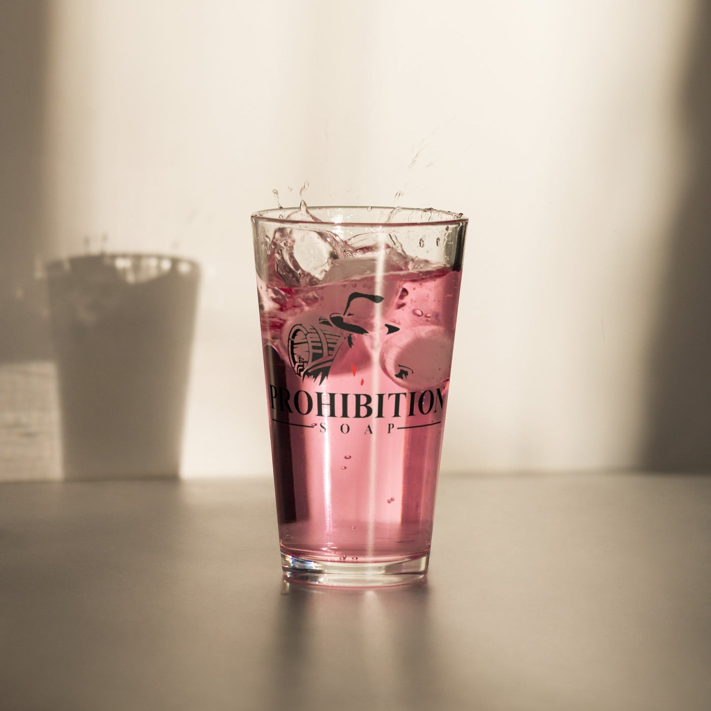 Prohibition Soap Shaker Pint Glass