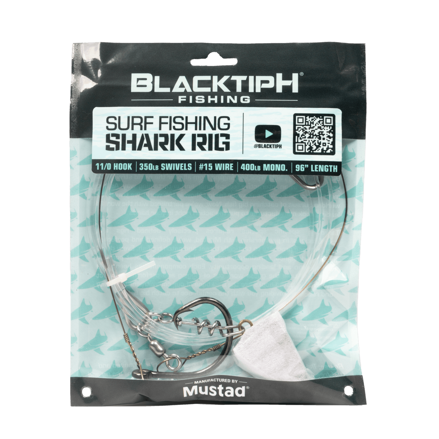 Shark Fishing Rig - Heavy Duty Surf & Pier Rig (Mustad Hook)
