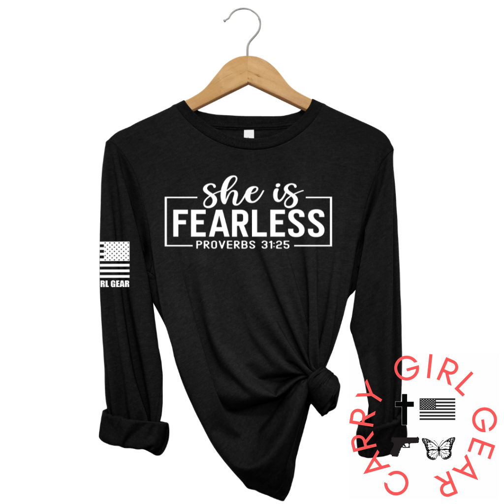 SHE IS FEARLESS Long Sleeve