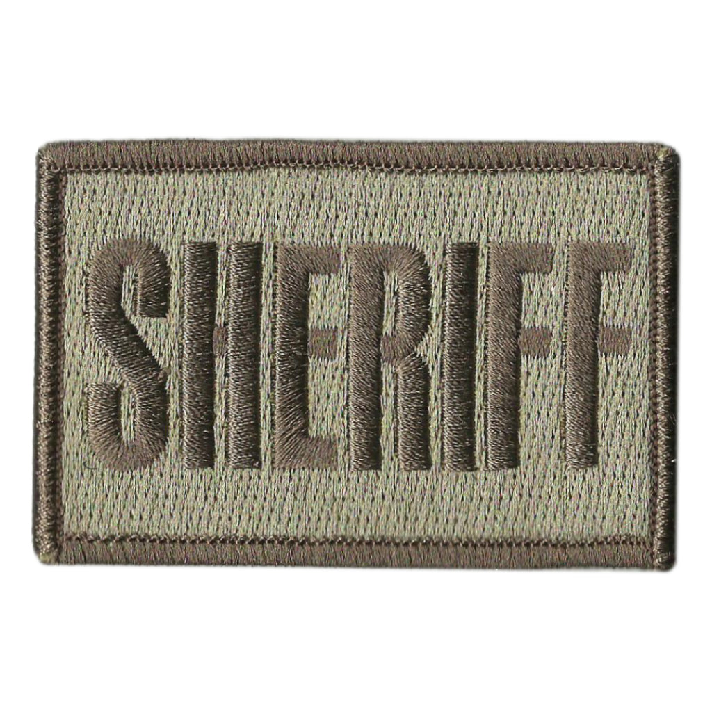 2x3" SHERIFF Tactical Hat Patch