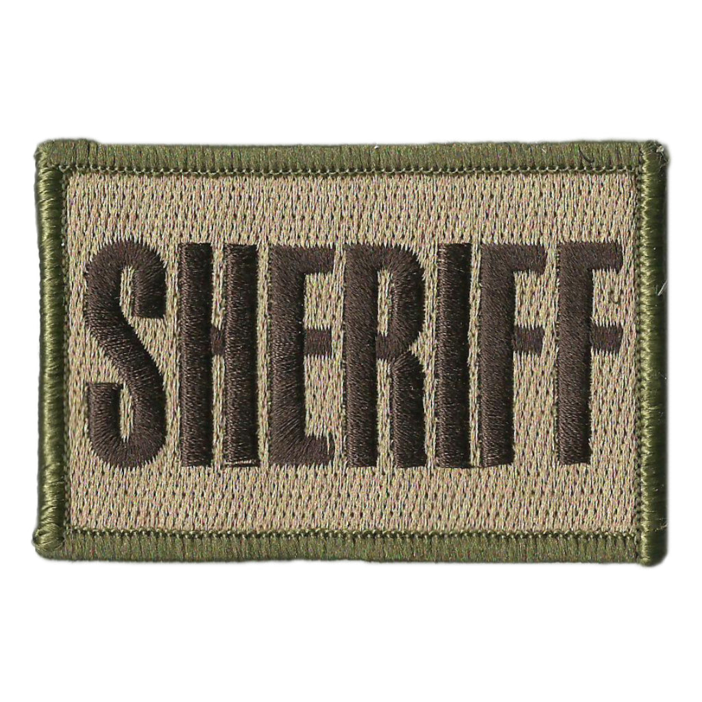 2x3" SHERIFF Tactical Hat Patch