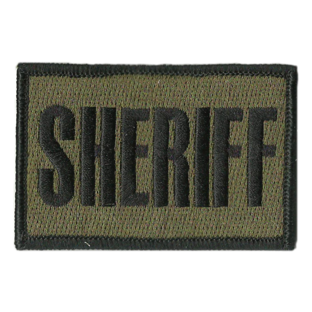 2x3" SHERIFF Tactical Hat Patch