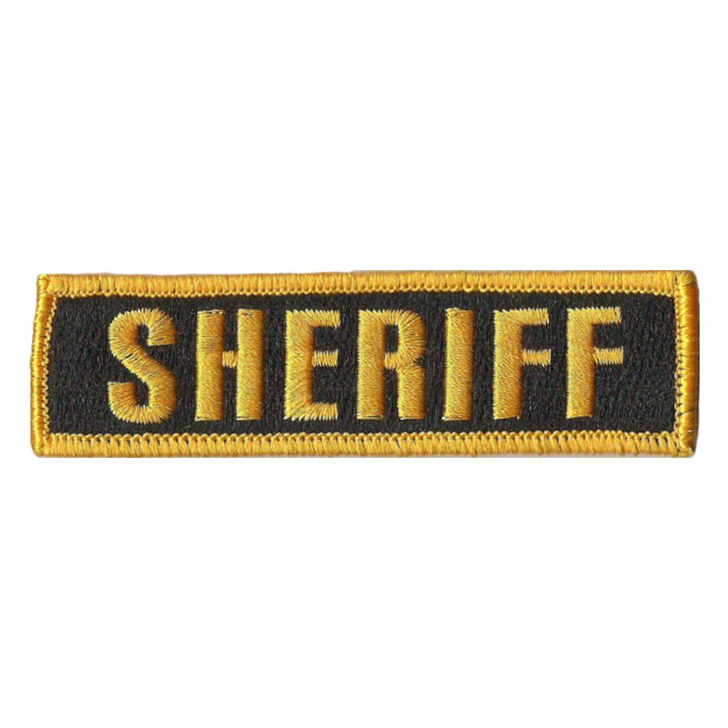 SHERIFF Tactical Morale Patch - 1"  4"