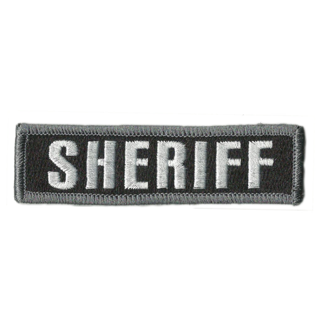 SHERIFF Tactical Morale Patch - 1"  4"