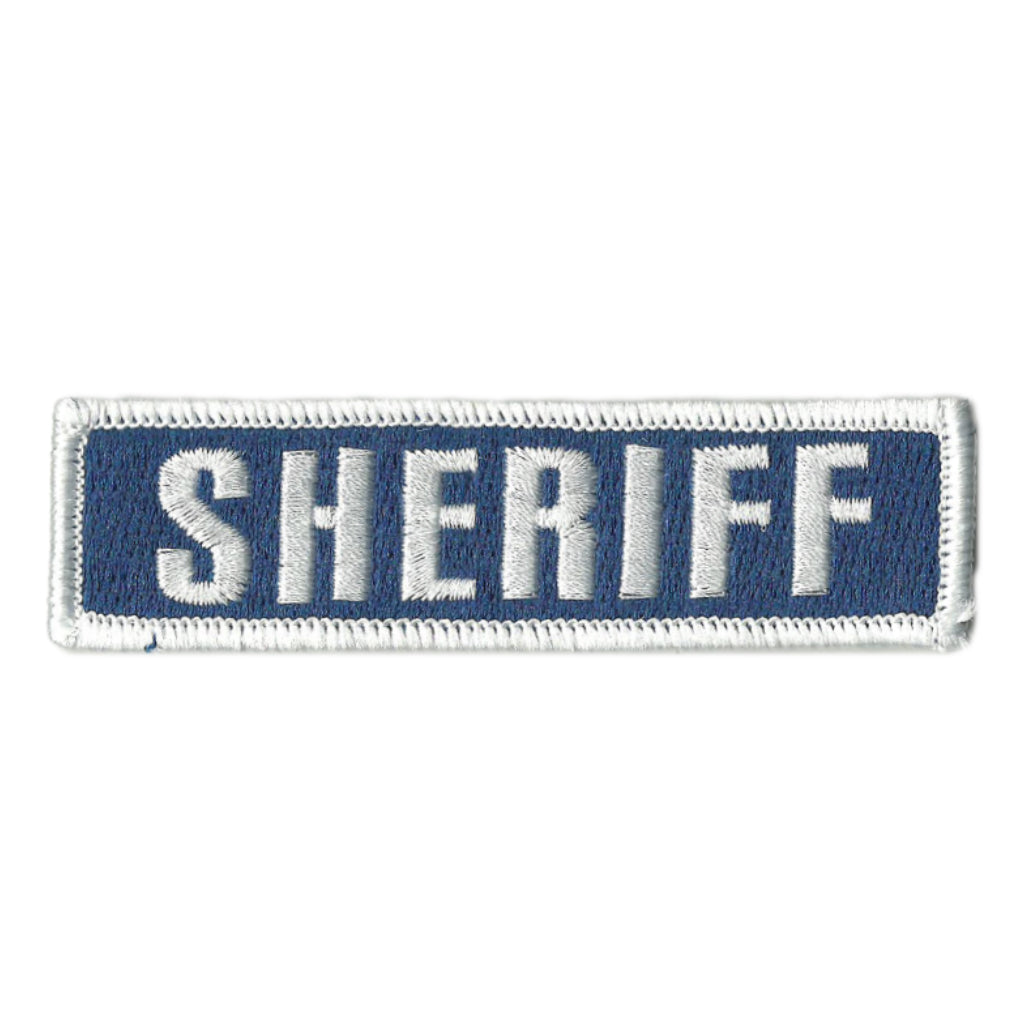 SHERIFF Tactical Morale Patch - 1"  4"