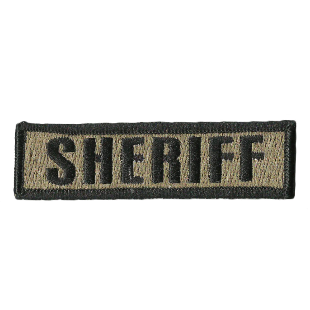 SHERIFF Tactical Morale Patch - 1"  4"