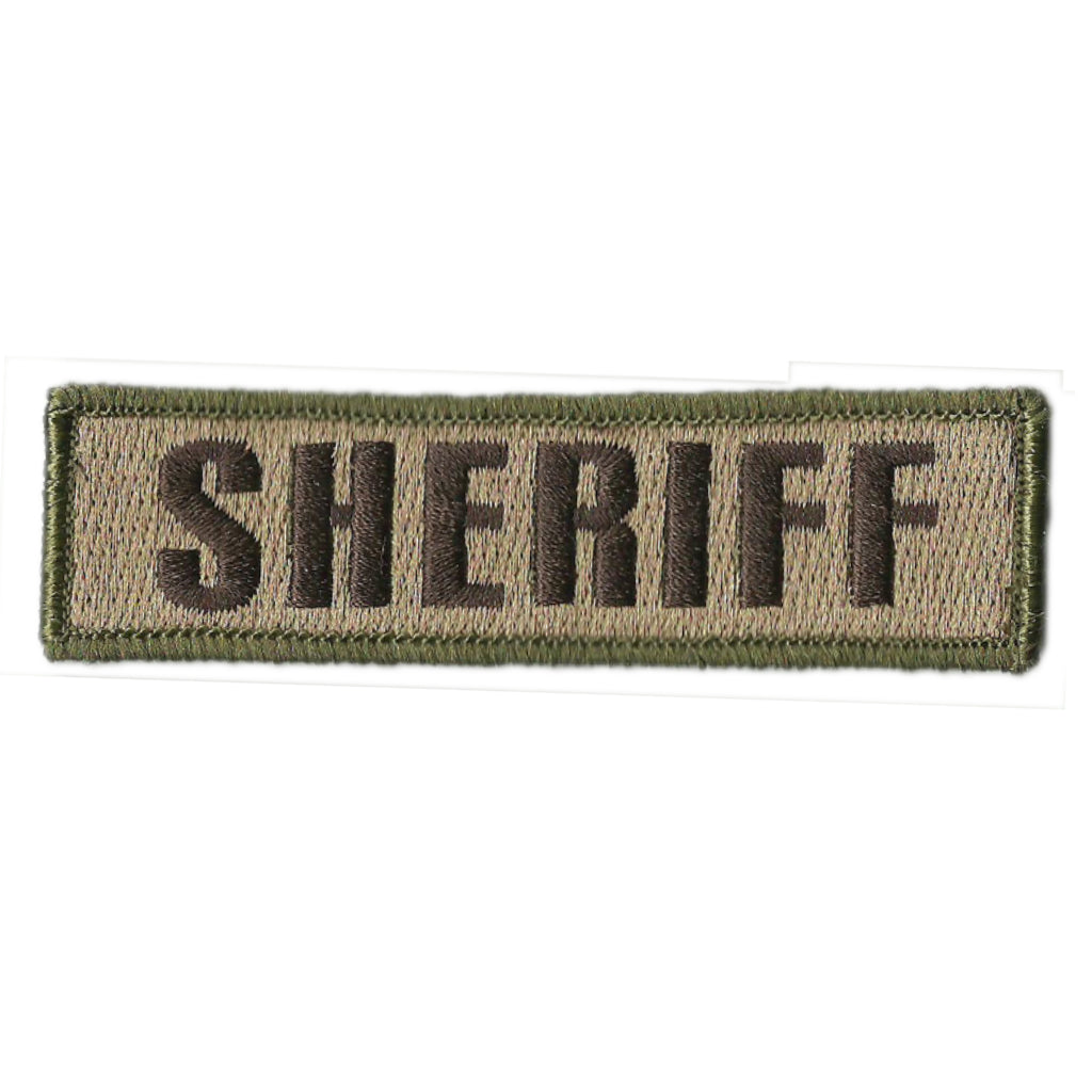 SHERIFF Tactical Morale Patch - 1"  4"