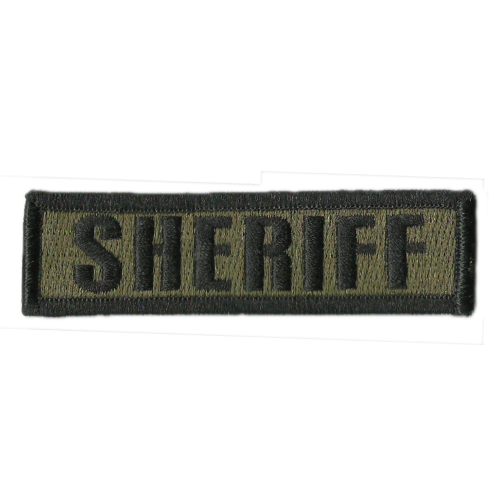 SHERIFF Tactical Morale Patch - 1"  4"