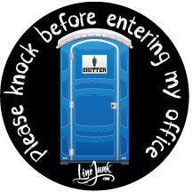 Shitter Office Sticker