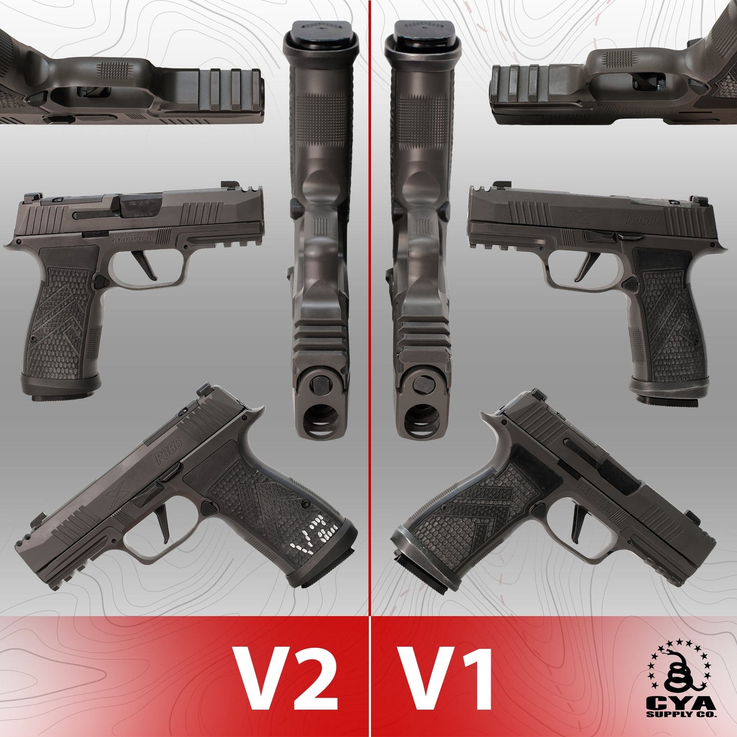 Sig Sauer P365-AXG LEGION Gen-2 IWB Holster | BASE IWB