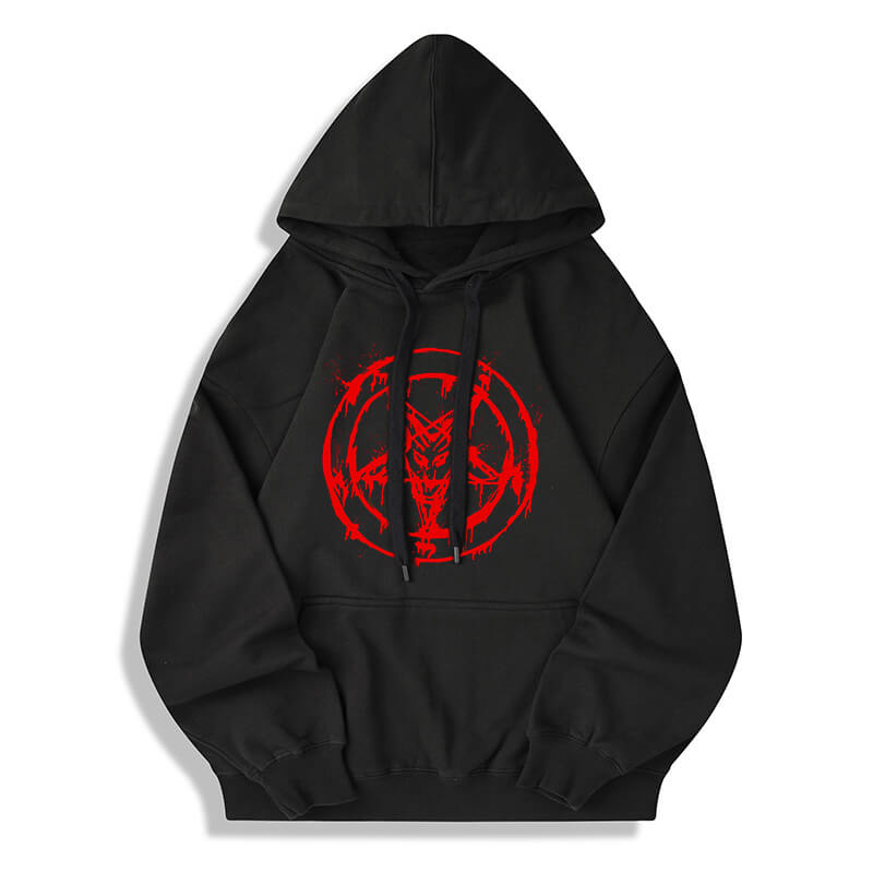 Sigil of Baphomet Cotton Pullover Hoodie