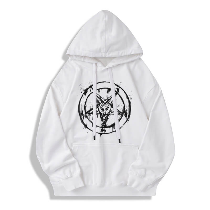 Sigil of Baphomet Cotton Pullover Hoodie