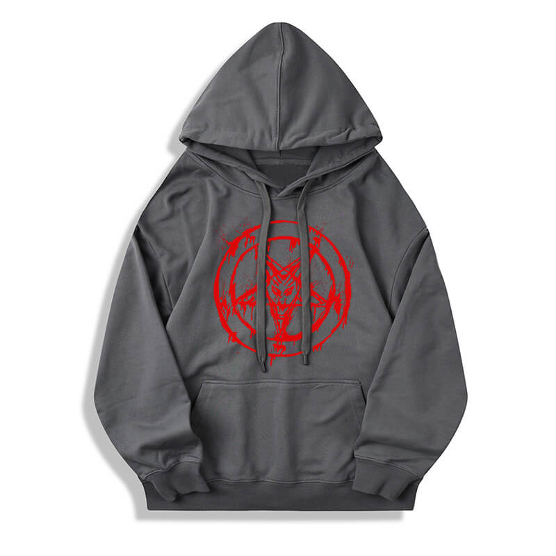 Sigil of Baphomet Cotton Pullover Hoodie
