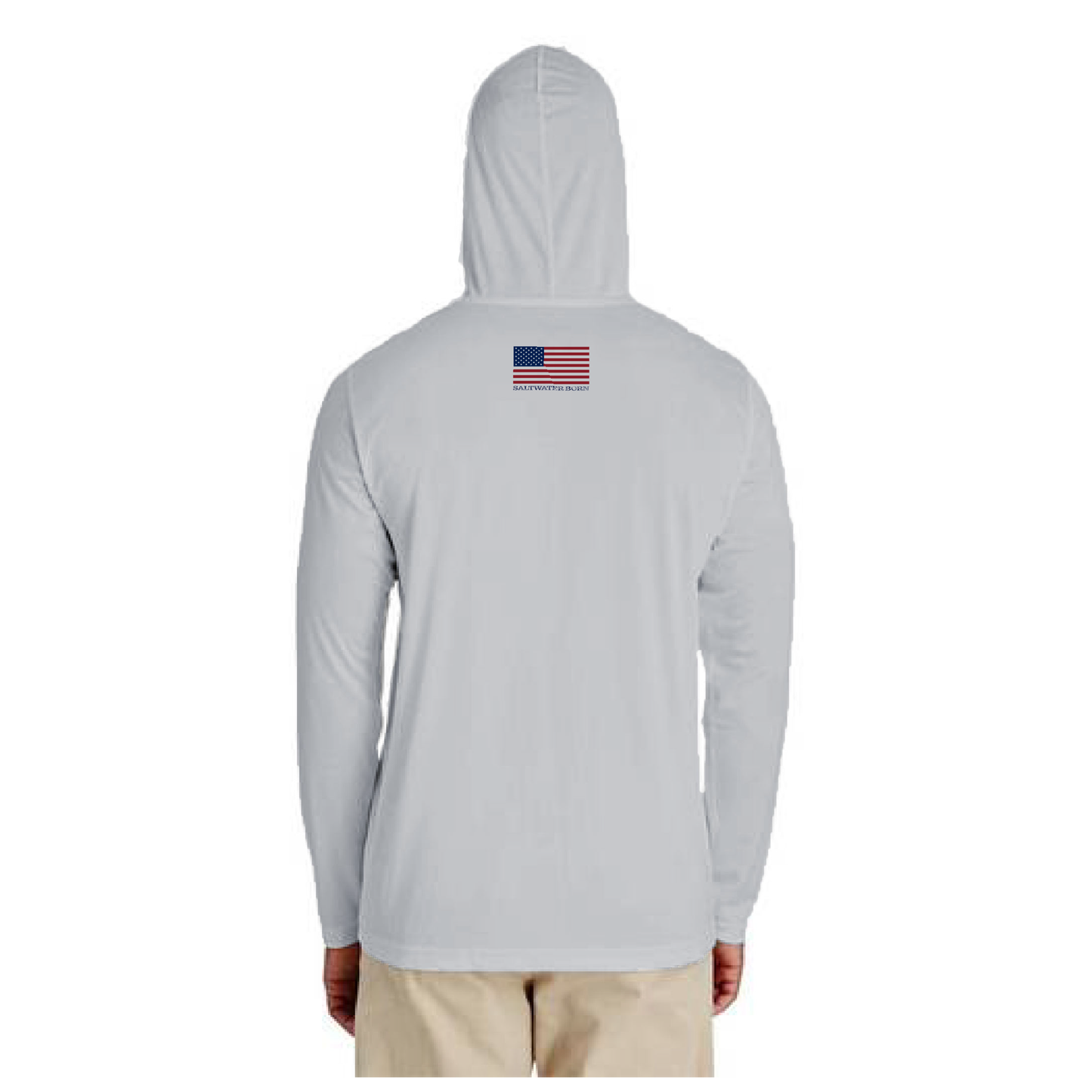 Florida Flag Long Sleeve UPF 50+ Dry-Fit Hoodie