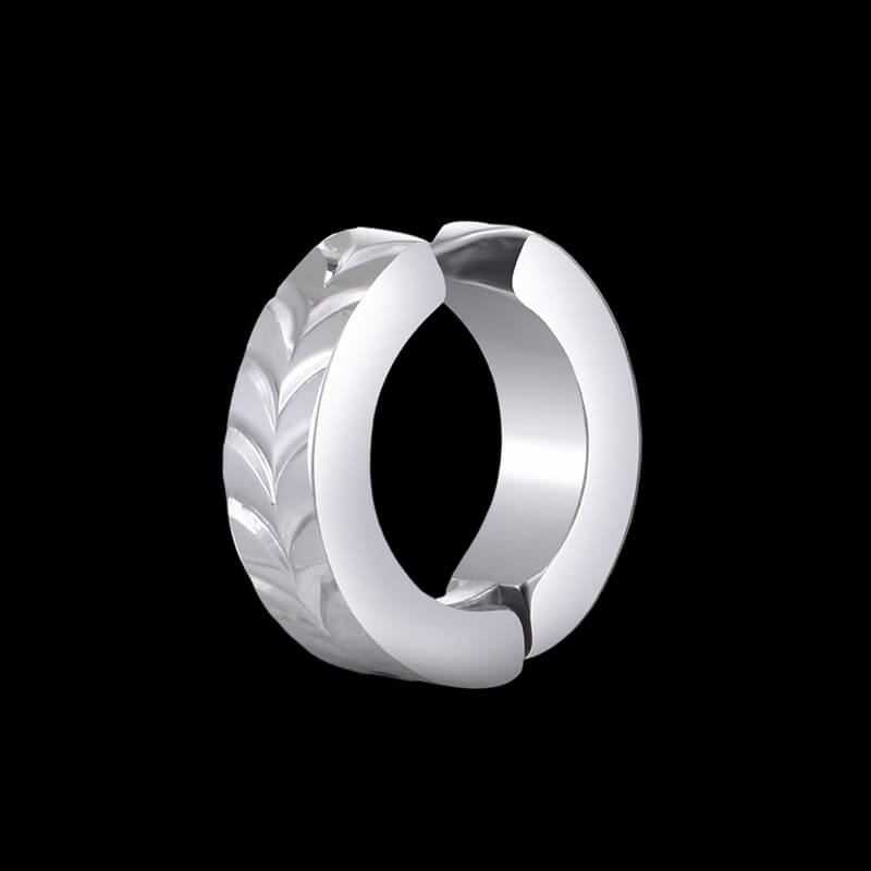 Simple Pattern Design Stainless Steel Ear Cuffs