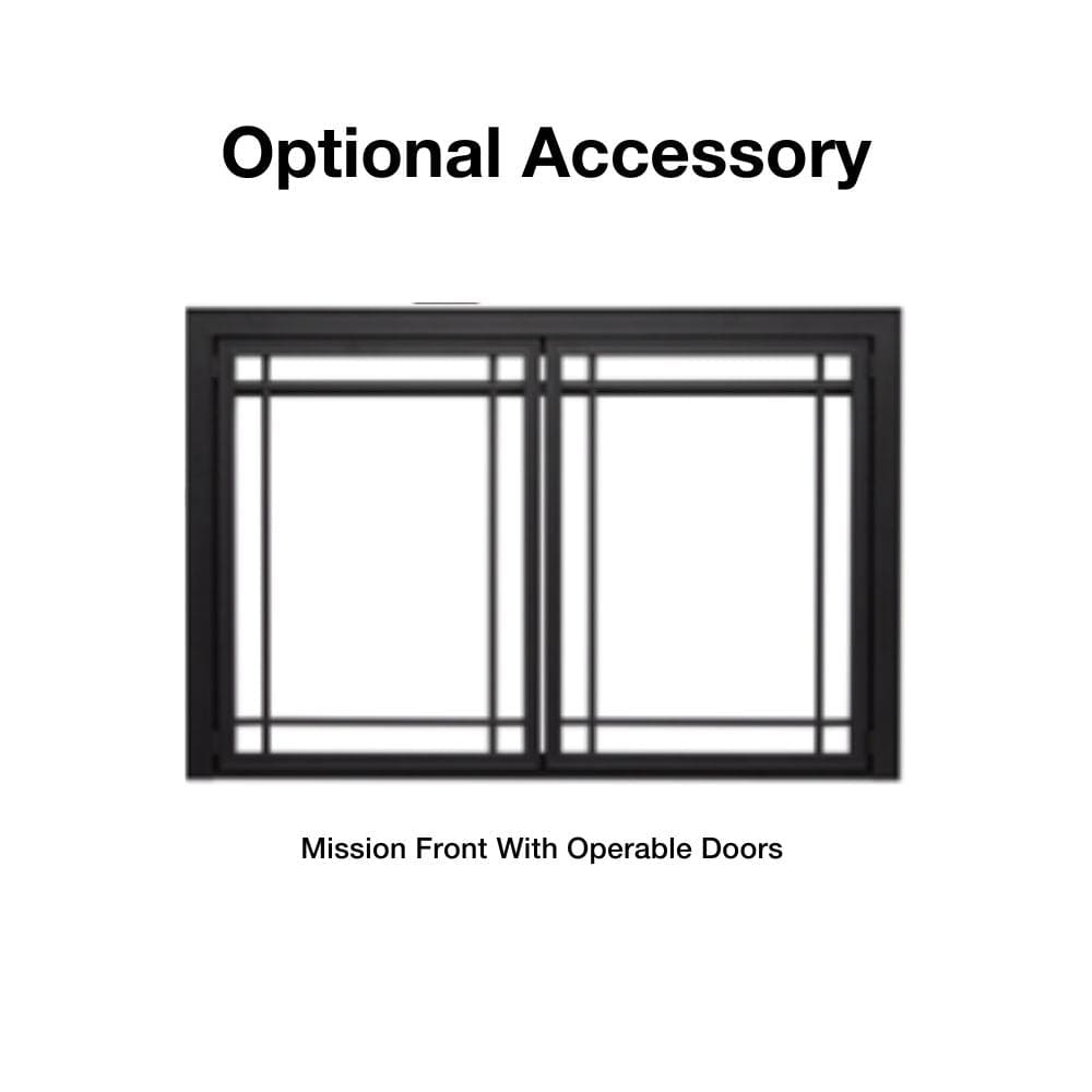 Simplifire Traditional Built-In Electric Fireplace Insert