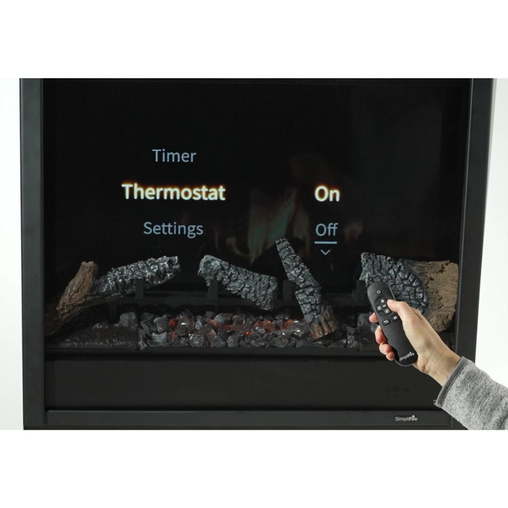 Simplifire Inception 36-Inch Traditional Built-In Electric Fireplace (SF-INC36)