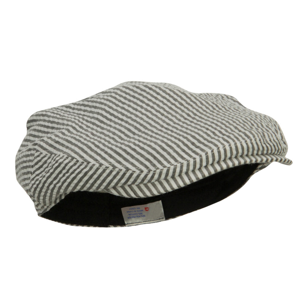 Men's Seersucker Ivy Cap