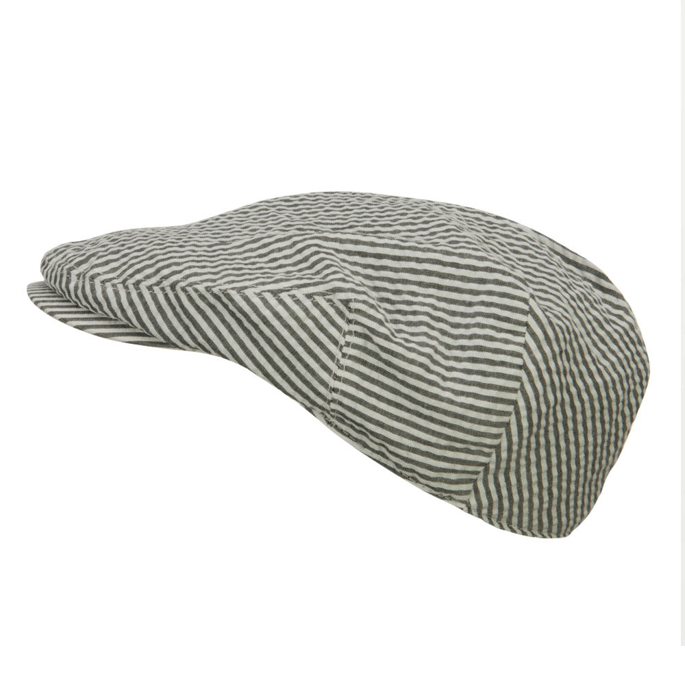 Men's Seersucker Ivy Cap