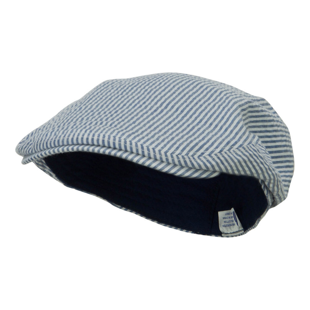 Men's Seersucker Ivy Cap