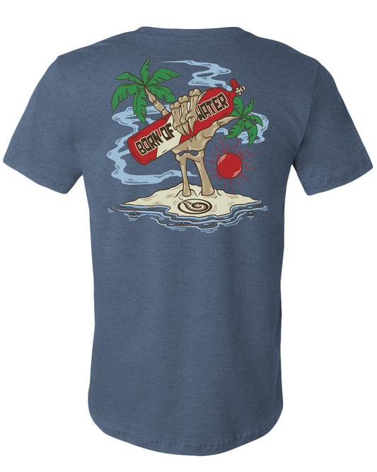 Skeleton Hand - Shaka Dive Tank T-Shirt