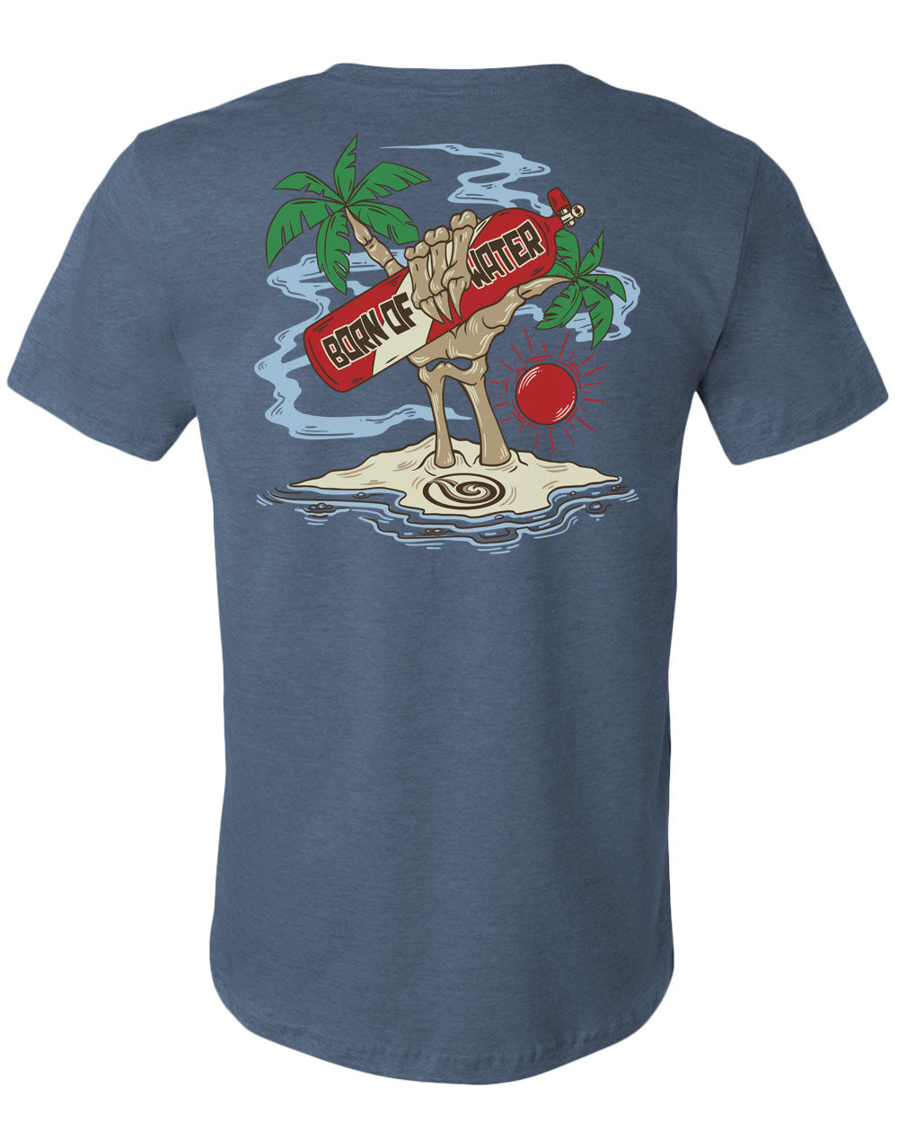 Skeleton Hand - Shaka Dive Tank T-Shirt