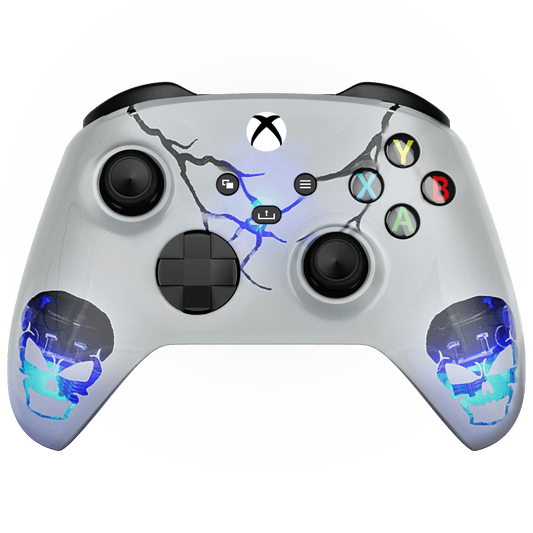 MODDEDZONE ILLUMINATING SKULLS XBOX SERIES X CUSTOM MODDED CONTROLLER