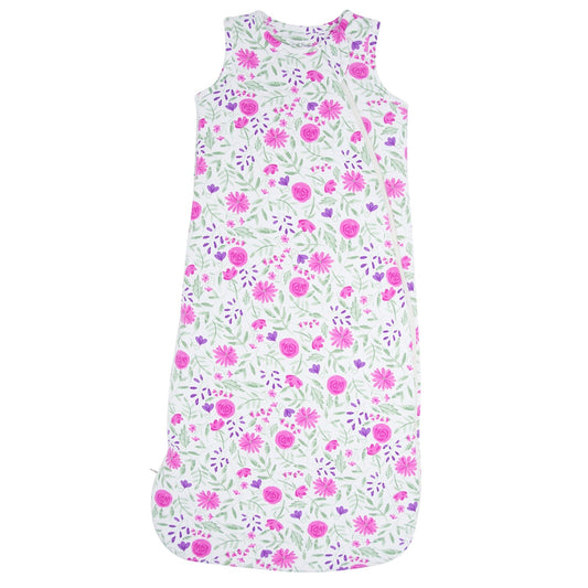 Sweet Purple Flowers Baby Sleep Sack