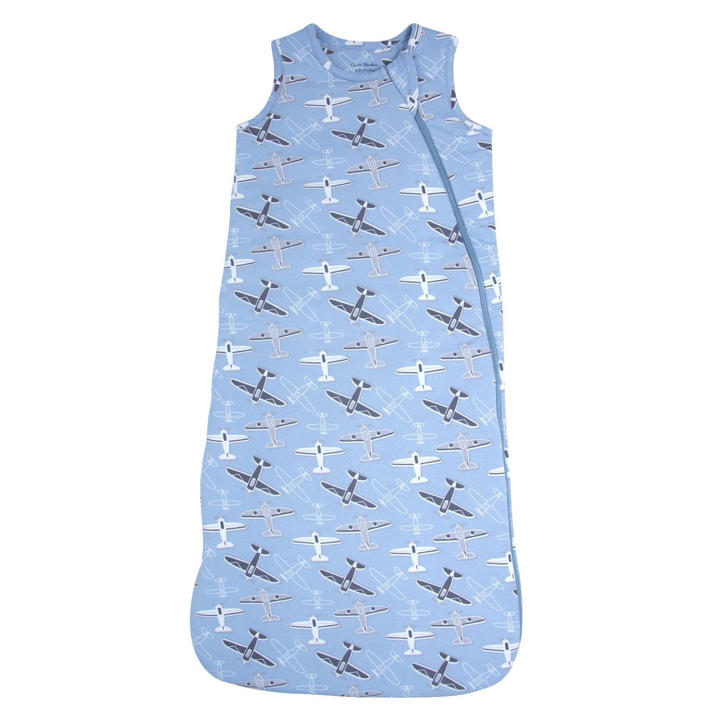 Vintage Airplanes Bamboo Sleep Sack