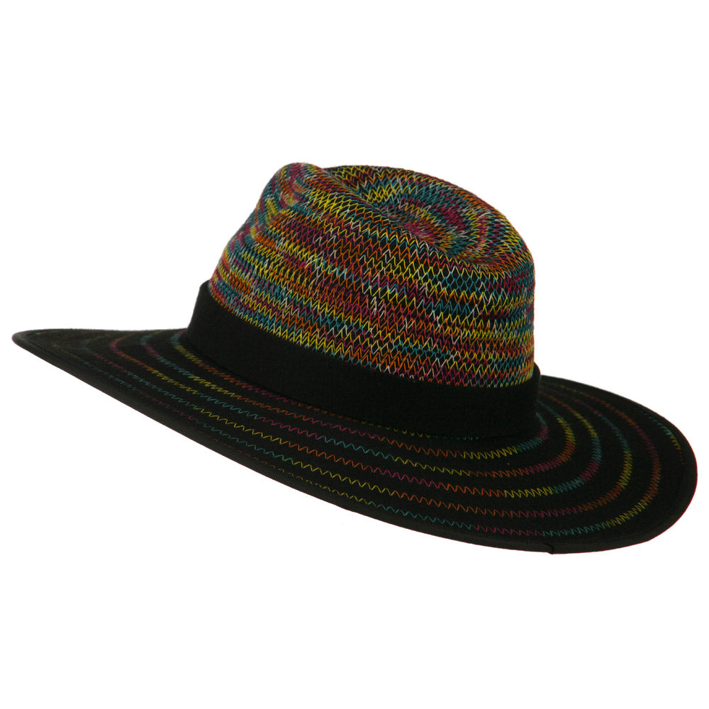Women's Multi Stitched Wool Felt Hat