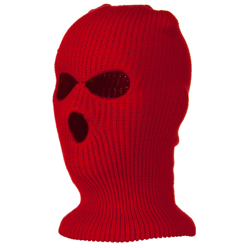 Ski Mask with Three Holes