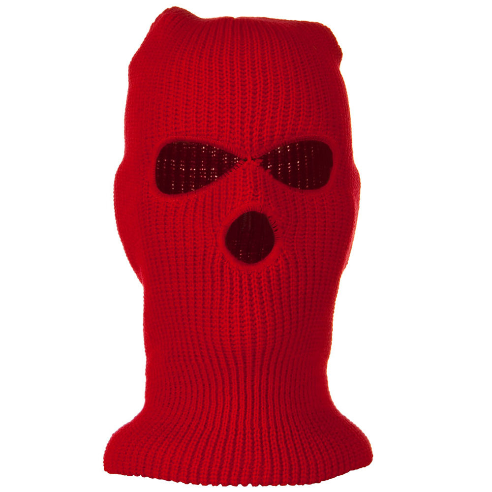 Ski Mask with Three Holes