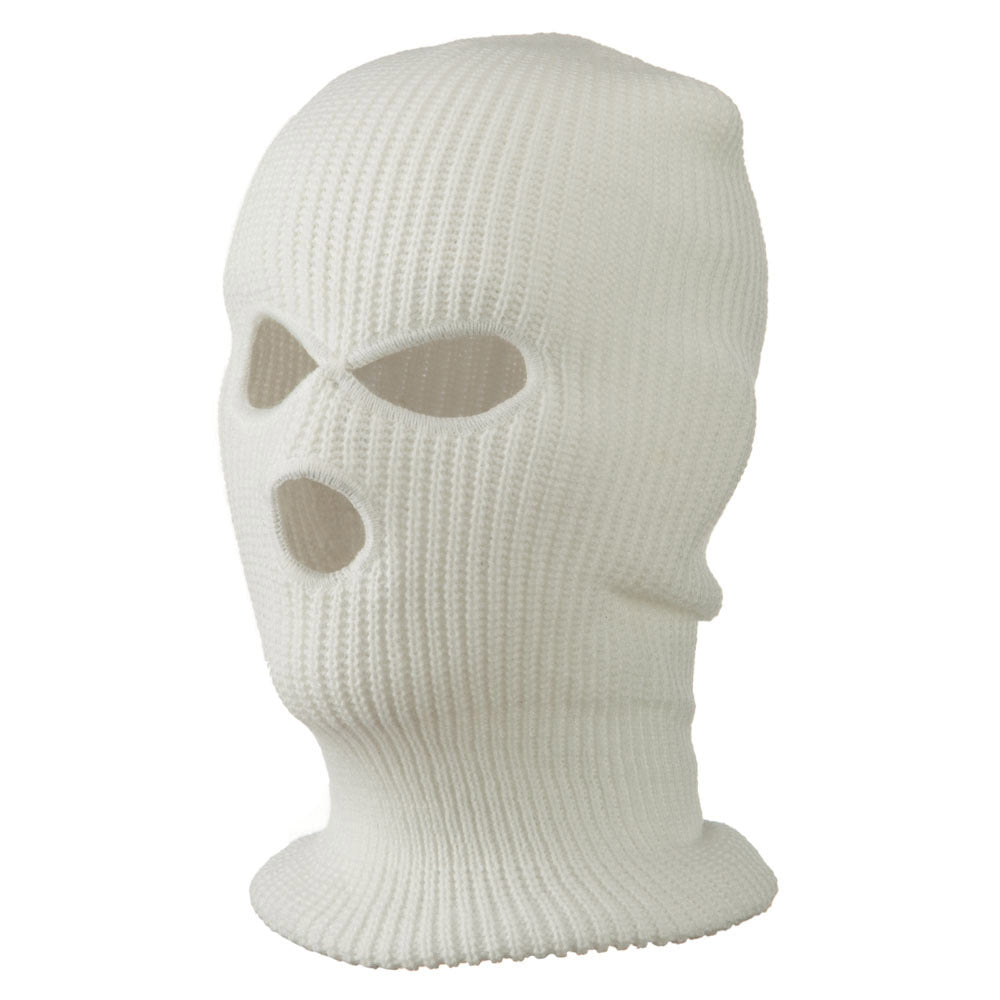 Ski Mask with Three Holes