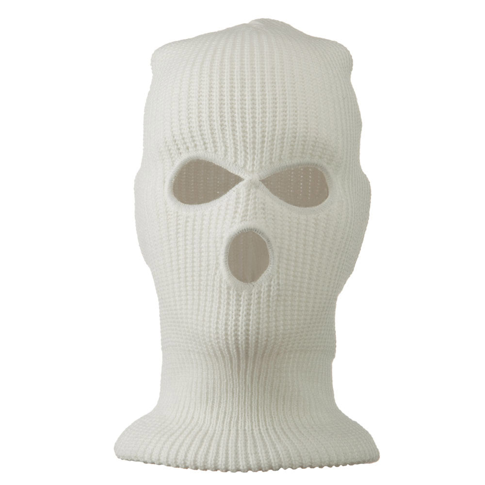 Ski Mask with Three Holes