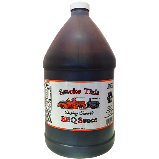 Smoke This BBQ Smokey Chipotle BBQ Sauce | Single Gallon