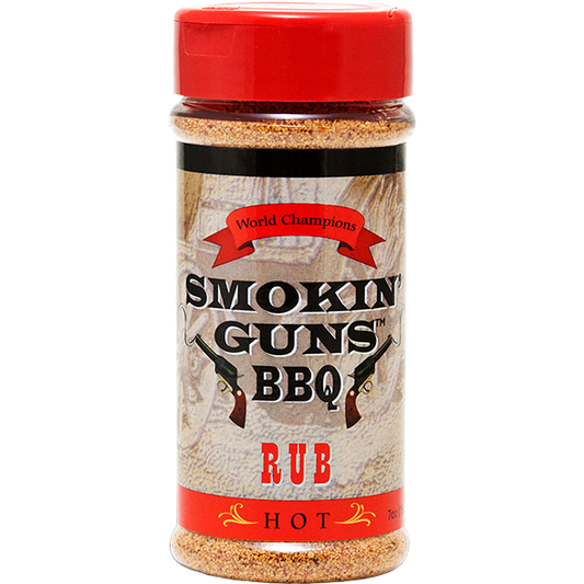 Smokin' Guns BBQ Hot Rub 7 oz.