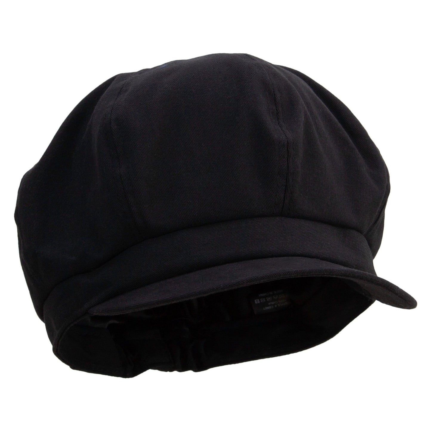 Big Size Cotton Newsboy Hat