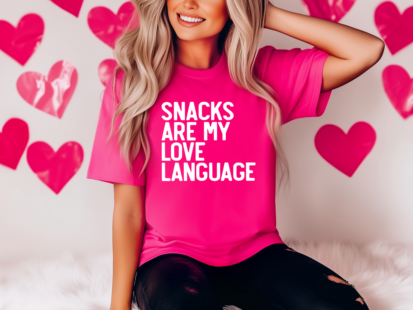 Snacks Are My Love Language T-Shirt