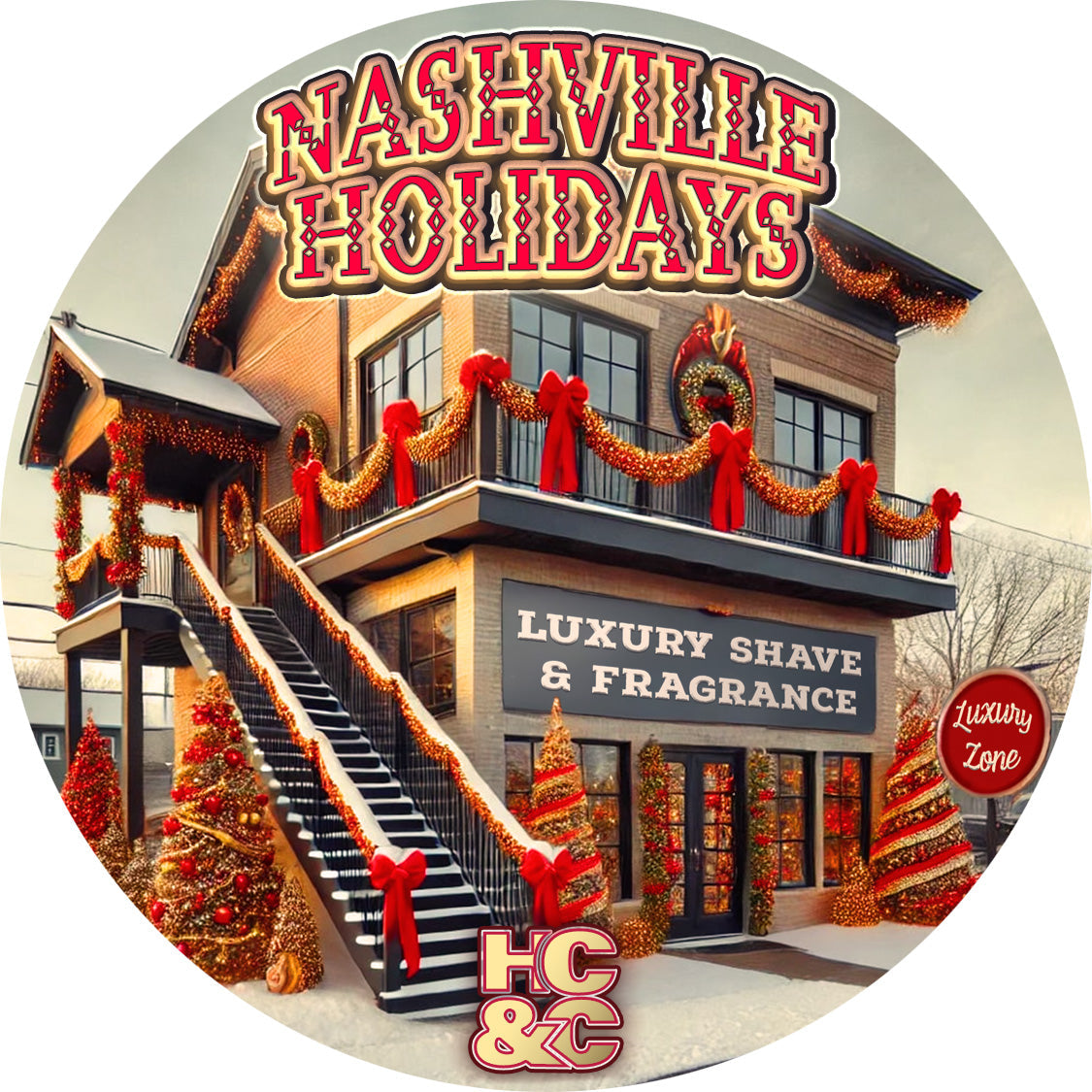 Nashville Holidays – Inspired by Althaïr | Shave Soap