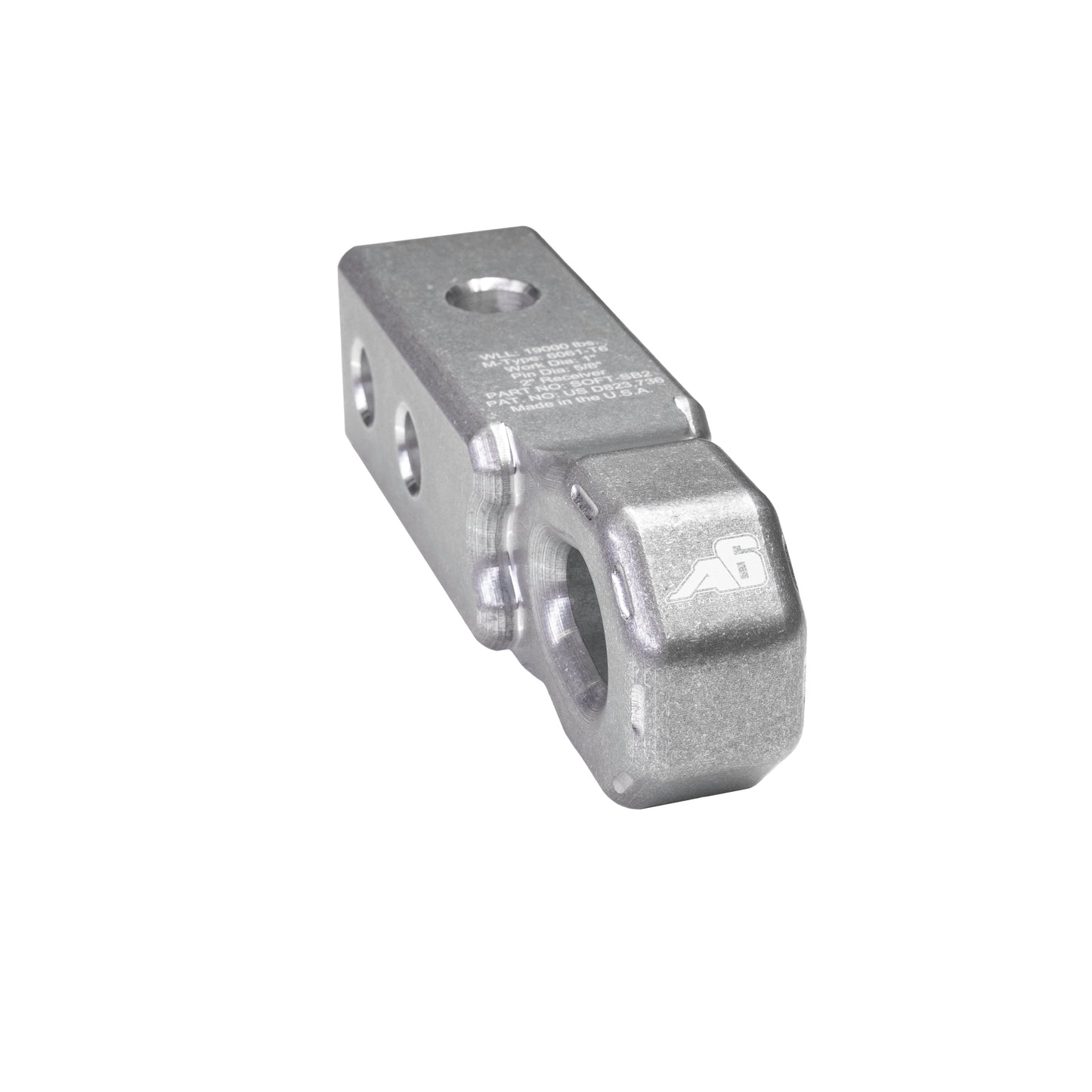 Agency 6 Soft Shackle Recovery Block – 2" Receiver