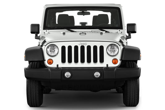 Solid Black Inserts & Flat Black Vent Decals Bundle